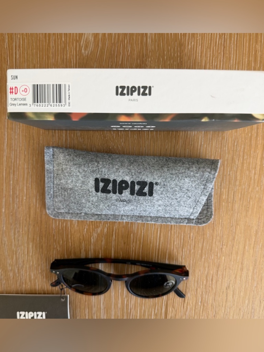 IZIPIZI Men’s Tortoiseshell Sunglasses - Picture 3 of 3
